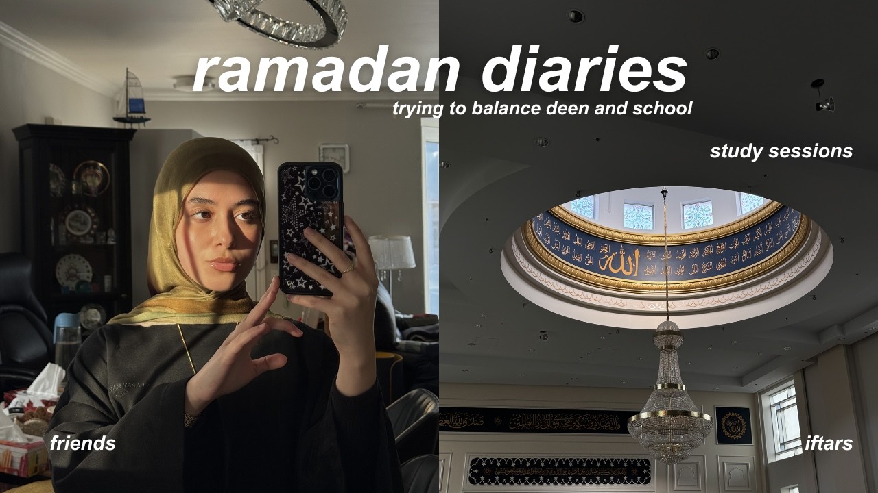 ramadan diaries | iftar, studying, figuring out a new routine!