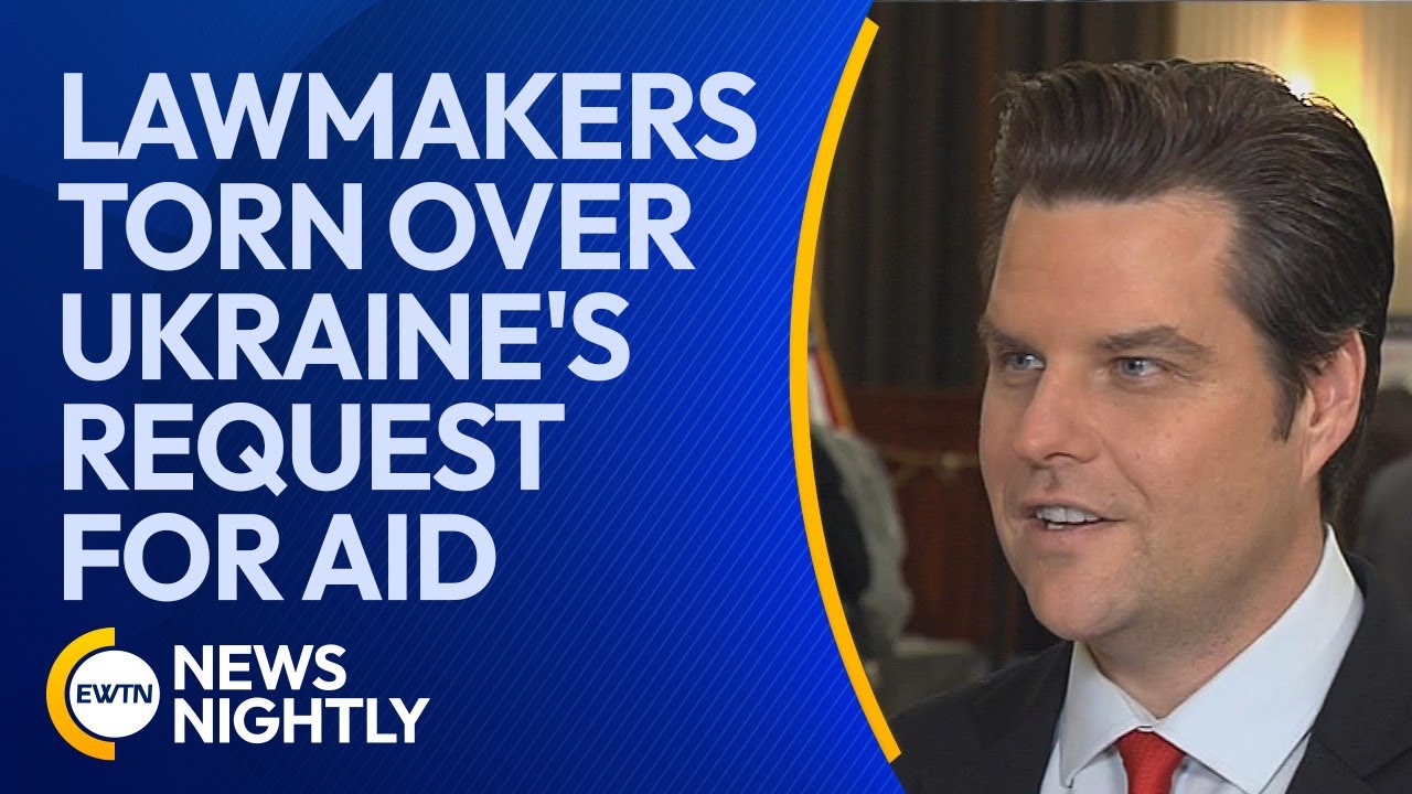 Lawmakers Torn Over Ukrainian President Zelenskyy's Request for More Aid | EWTN News Nightly