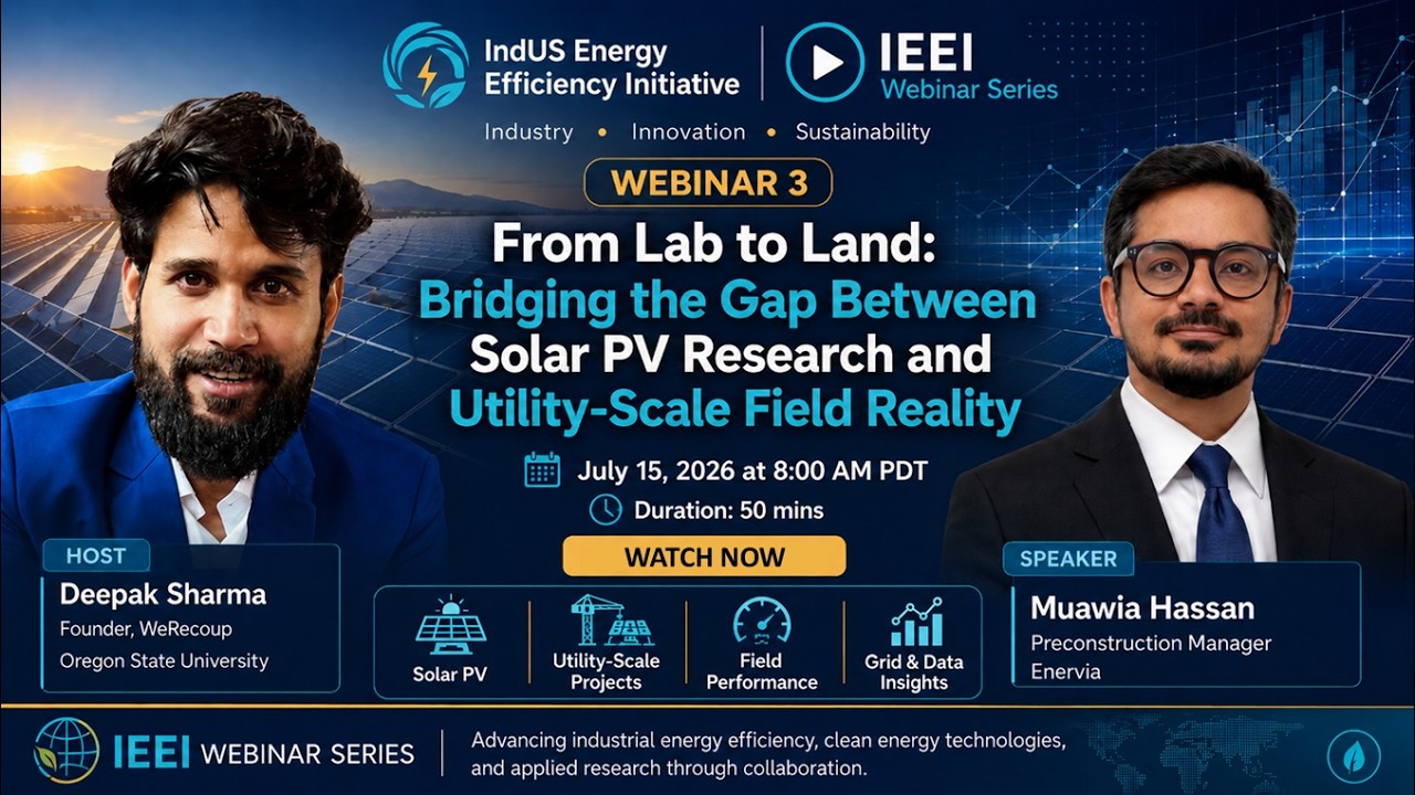 From Lab to Land: Bridging the Gap Between Solar PV Research and Utility Scale Field Realily