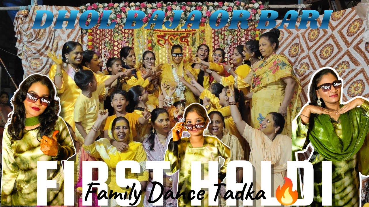 Pehli Haldi Mai Maa🤩Bete Ka🤞🏻Dance Emotional😭Moment✨Full Dhamal Ke Sat Leke Chale Bari🥰#shorts #bts