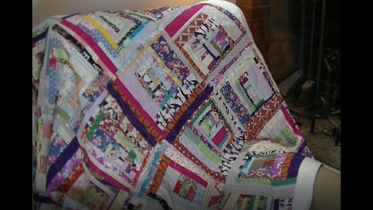 Couture facile - Patchwork débutant - Carrés de chutes des tissus