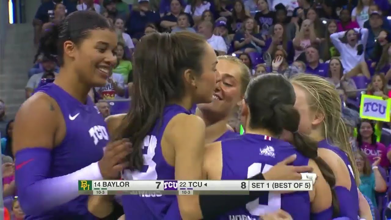 TCU vs Baylor NCAA Women's Volleyball Match 2024 Recap