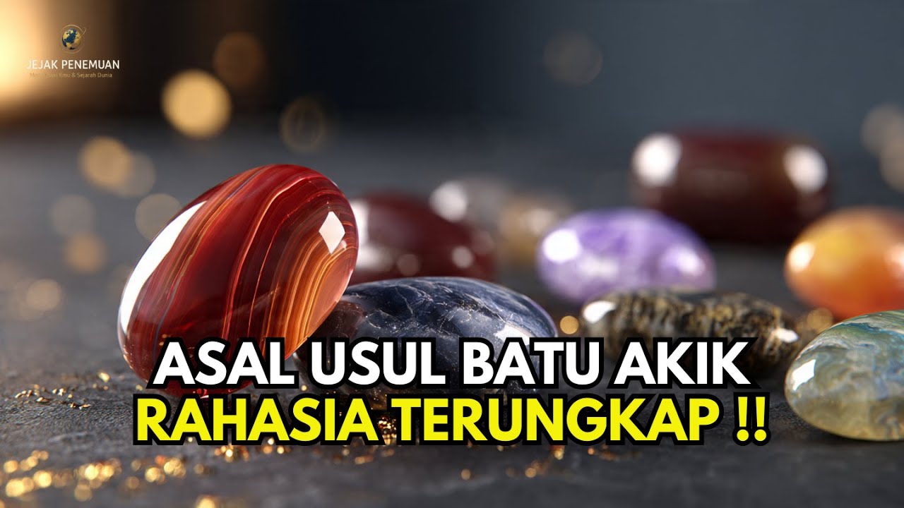 ASAL USUL BATU AKIK: TERBENTUK JUTAAN TAHUN, MENGAPA BEGITU BERNILAI?