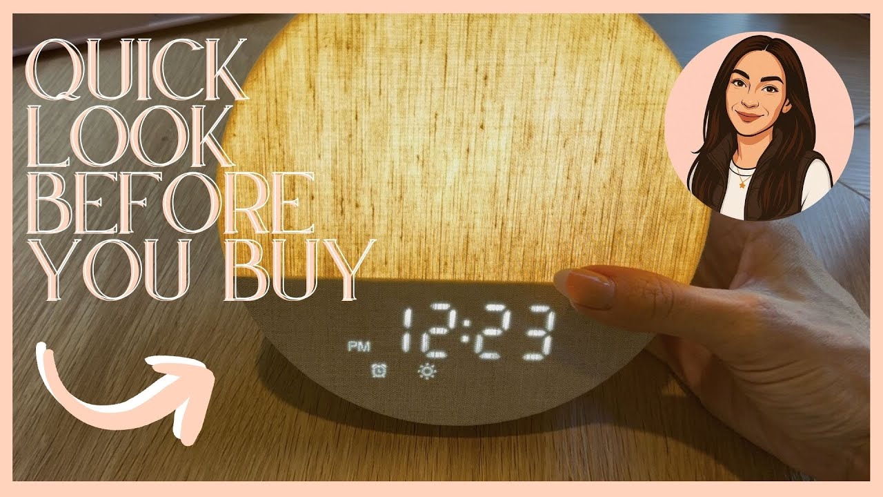 Sunrise alarm clock from Amazon