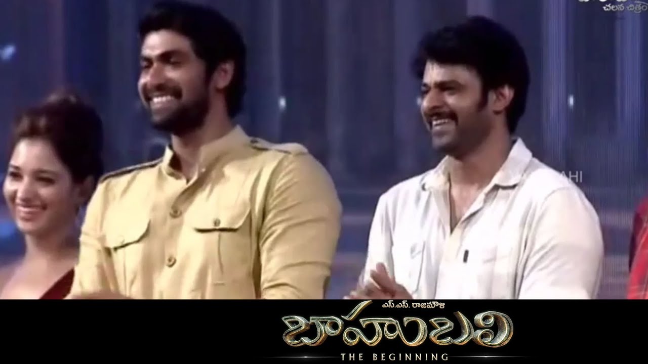 Rajamouli About Rana Daggubati - Baahubali || Audio Launch || Prabhas