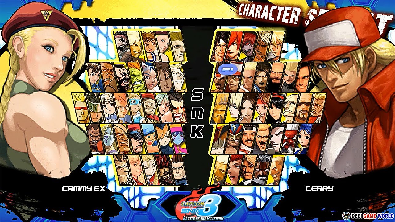 CAPCOM vs SNK 3 : BATTLE OF THE MILLENNIUM ( MUGEN ) 2021