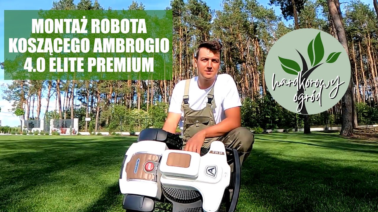 AMBROGIO 4.0 elite premium instalacja robota