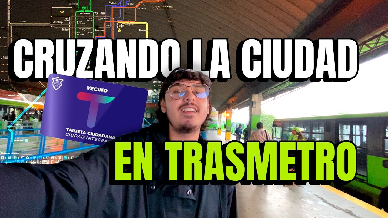 Cruzando la ciudad a puro Transmetro