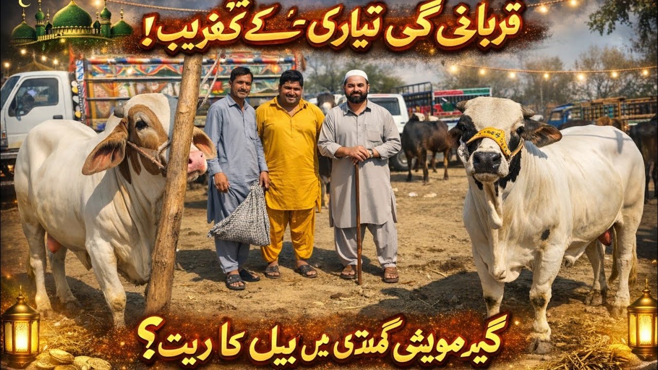 Kuthiyala Sheikha Mandi Mandi bahauddin قربانی والا جانور ابھی خرید کر لے یا عید کے قریب ریٹ کیا ہے 