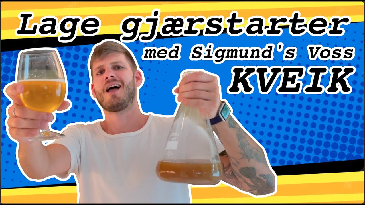 Gjenbruker sigmund's voss kveik (gj&aelig;rstarter)