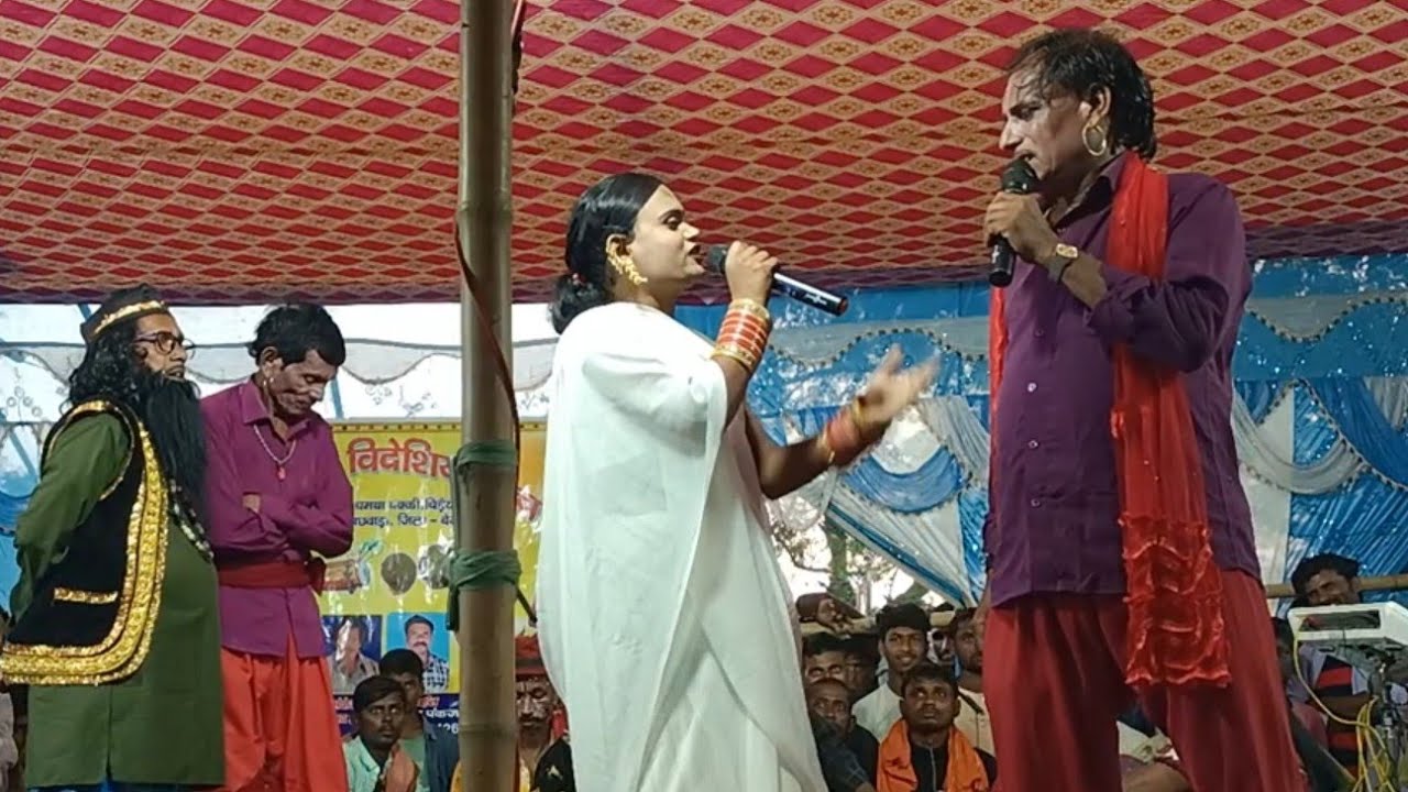 आल्हा रूदल राज बटवारा नाच भाग=09 | लक्ष्मी पूजा नो मेला में जय मां शारदे विदेशिया नाच पार्टी