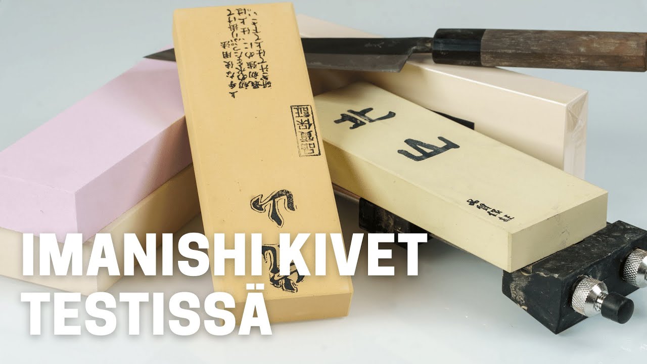 IMANISHI hiomakivet testissä