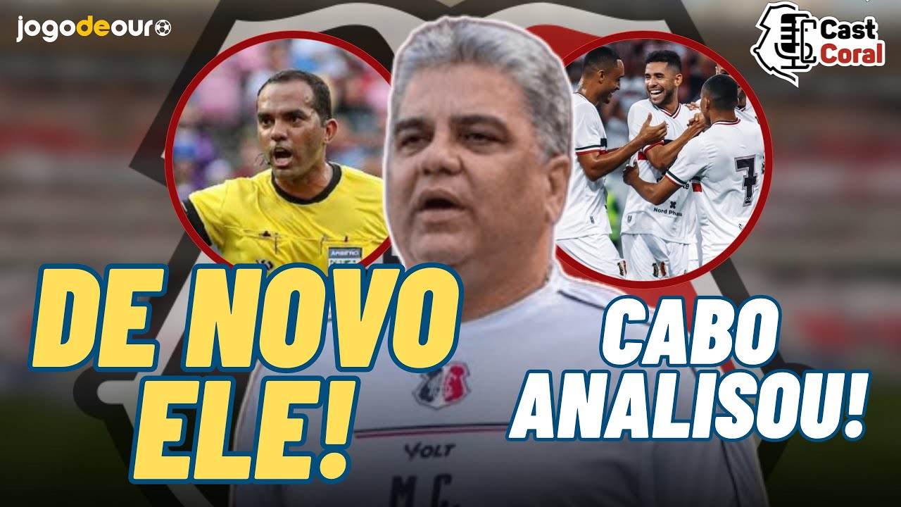 🚨SANTA CRUZ FOI PREJUDICADO DE NOVO! VEJA A ANÁLISE DE MARCELO CABO.#santacruz #castcoral 