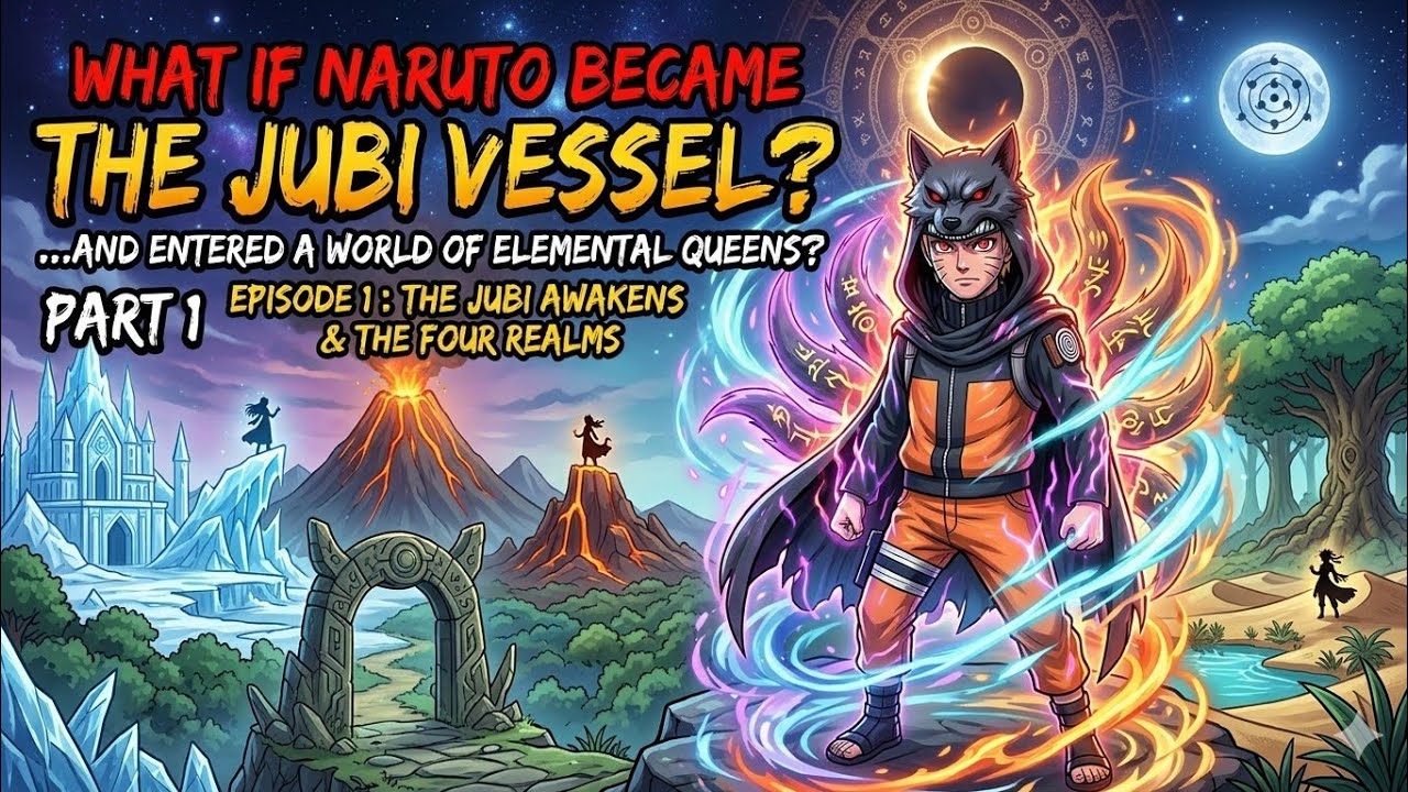 What If Naruto Became the Jubi Vessel and Entered a World of Elemental Queens? part 1 