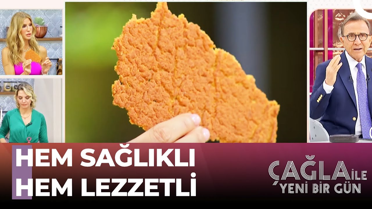 Sağlıklı ve Pratik Mercimek Kraker Tarifi! - Çağla ile Yeni Bir Gün 1024. Bölüm