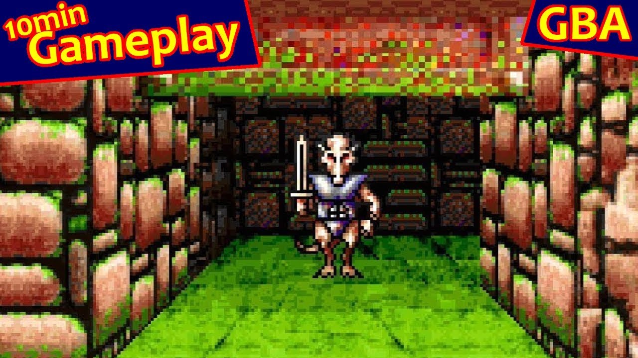Dungeons and Dragons: Eye of the Beholder ... (GBA) Gameplay
