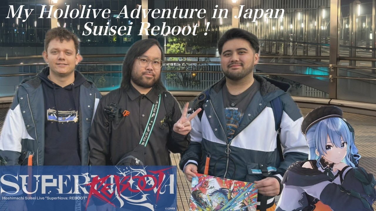 Suisei Supernova Reboot & Hololive Events in Japan ! [VLOG] #hololive #hoshimachisuisei #suisei