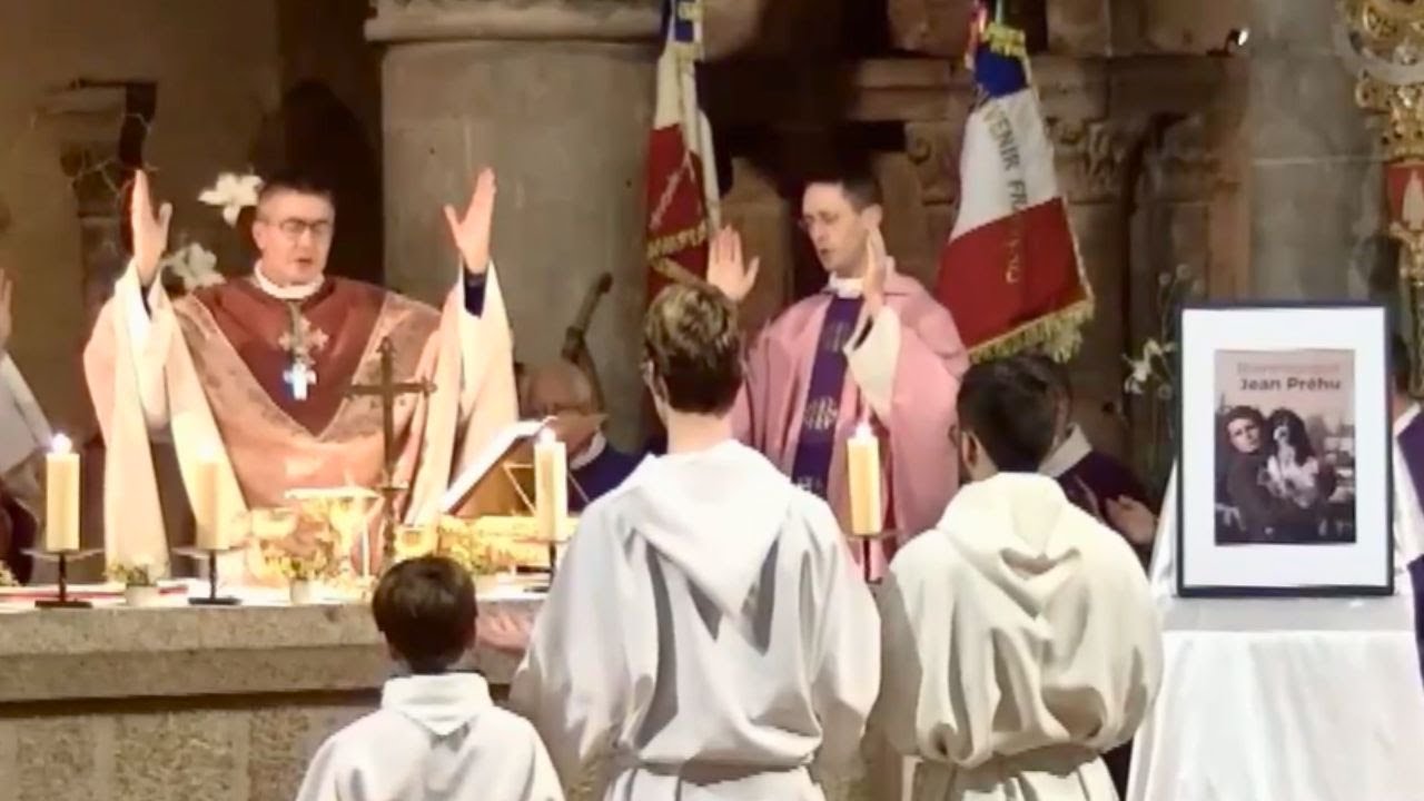 Messe d'action de grâce pour la béatification du Bienheureux Jean Préhu