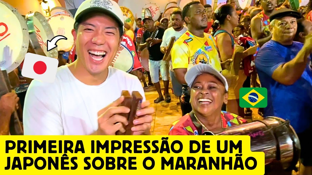 Primeira impressão de um japonês sobre o Maranhão - São Luís