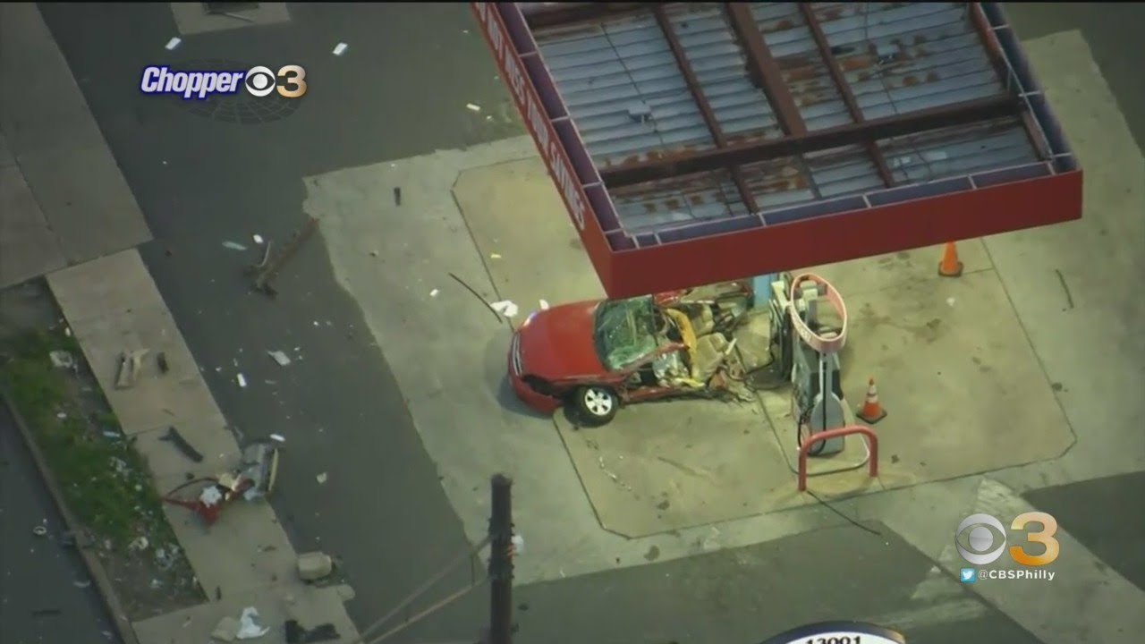 Surveillance Video Shows Impact In Deadly Crash At Somerton Gas Station