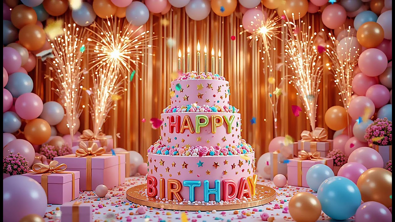 Happy birthday song 🎵 for your special Day🎊🎉lets celebrate 💕🎵🎊🎉
