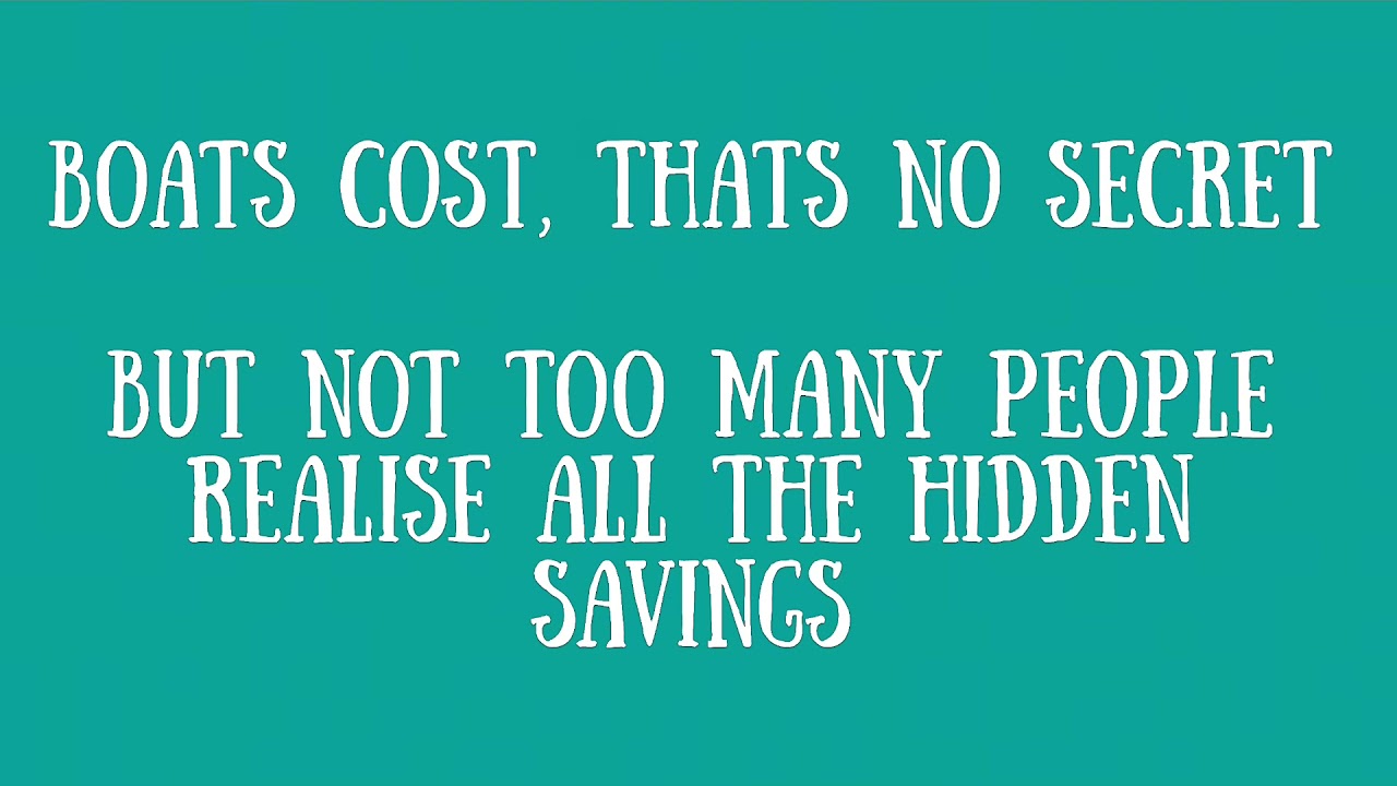 Saving money by living on a boat - The Sailing Goldsmiths
