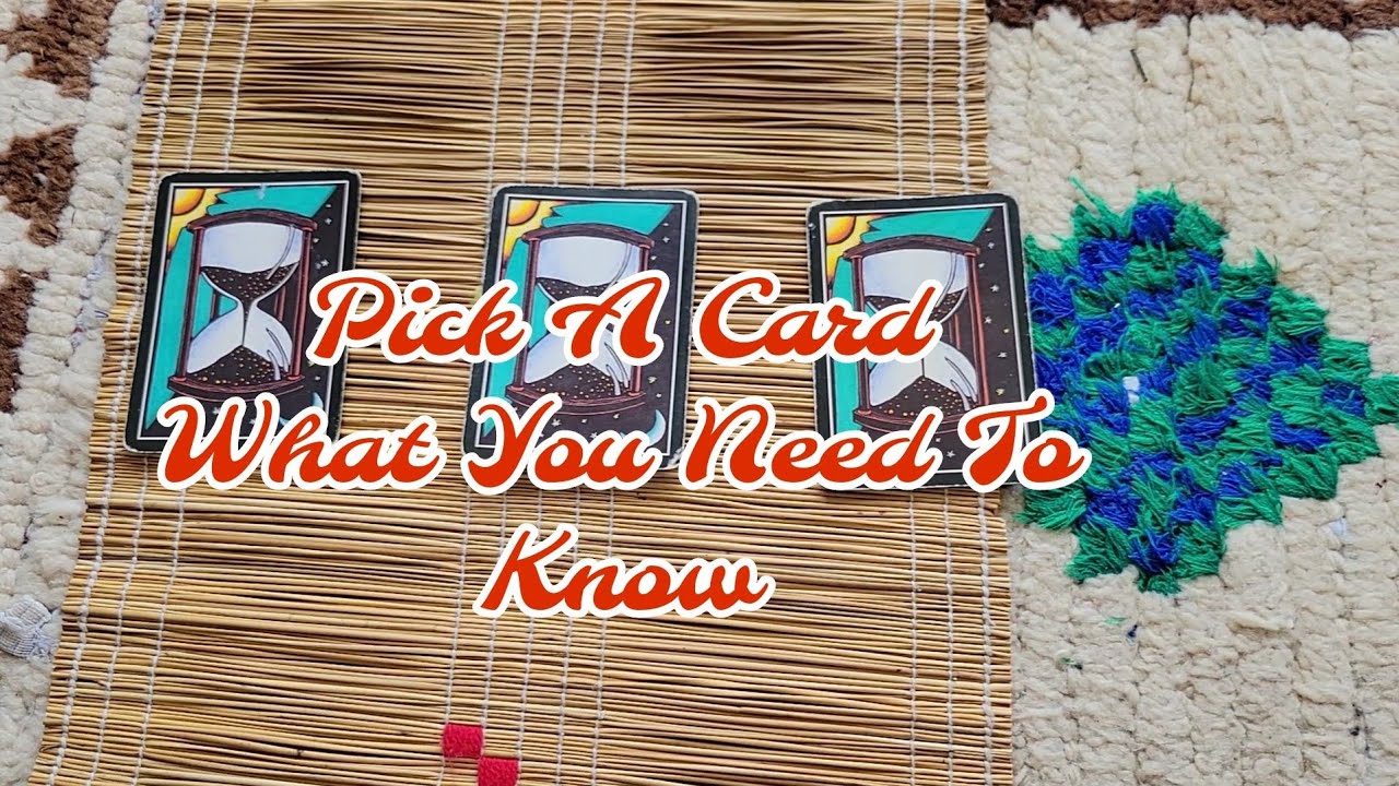 Pick A Card Urgent What You Need To Know Right Now