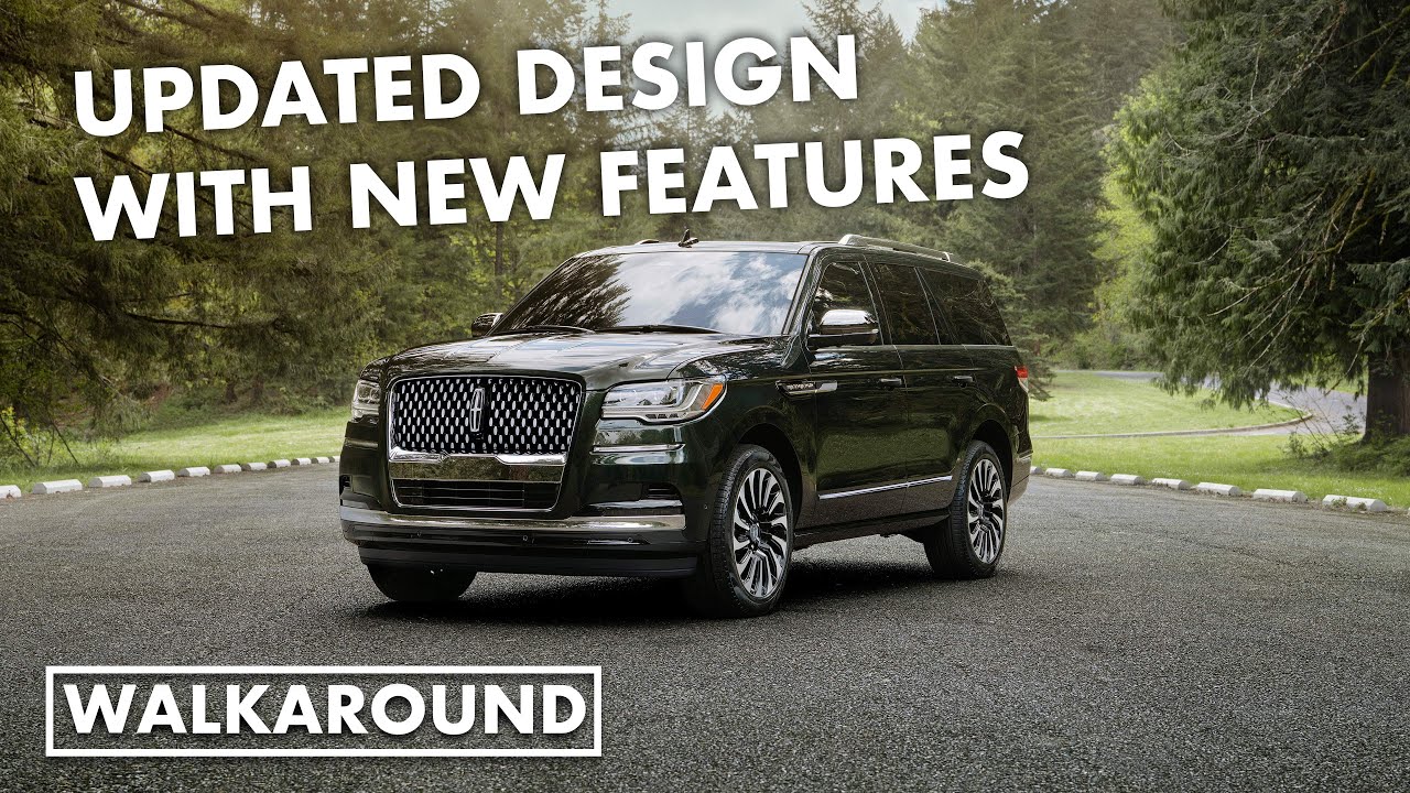 2022 Lincoln Navigator Black Label walkaround with Lincoln Navigator Brand Manager