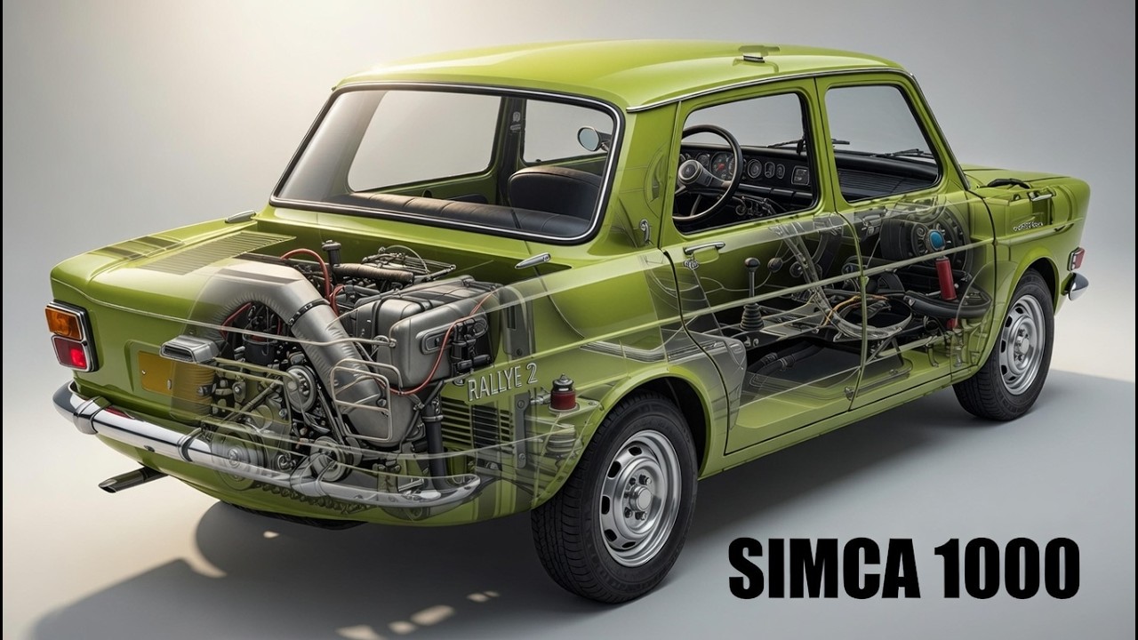 La Simca 1000 : La Petite Française Qui Est Devenue Une Légende
