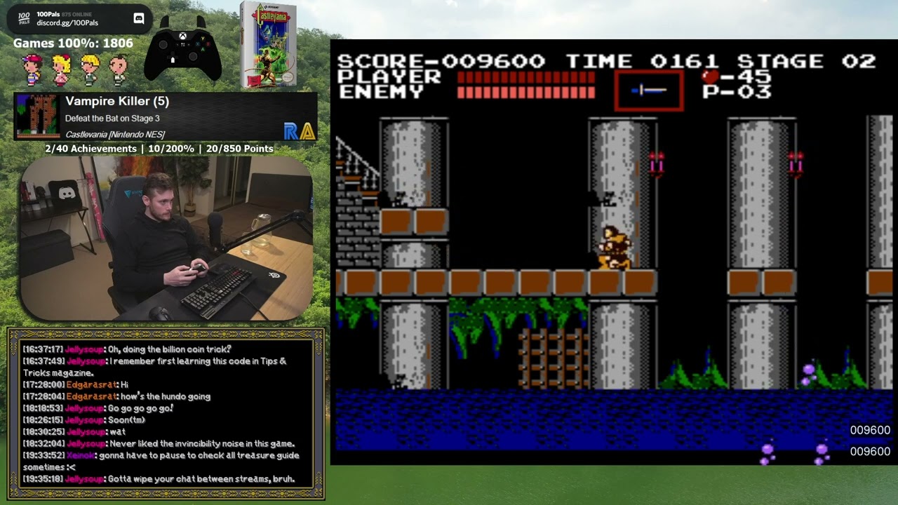 Castlevania | NES 🏆 Retro Achievements Longplay | Part 1
