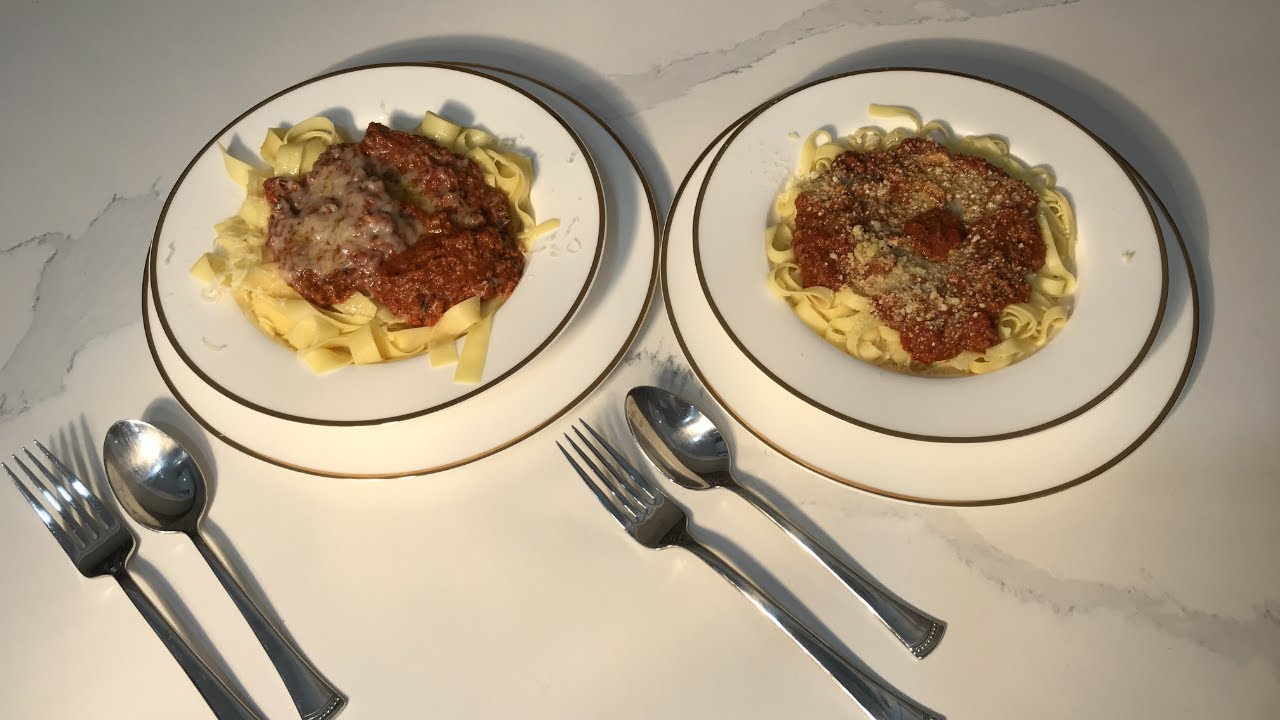 Sauce à spaghetti - صلصة المكرونة باللحم المفروم - Delice Menu (FR)
