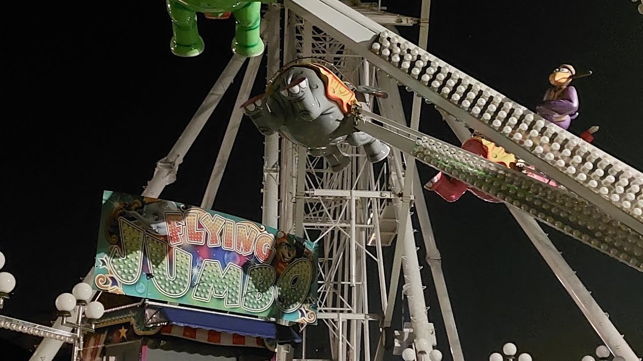 Opbouw kermis Amsterdam westerpark 2024
