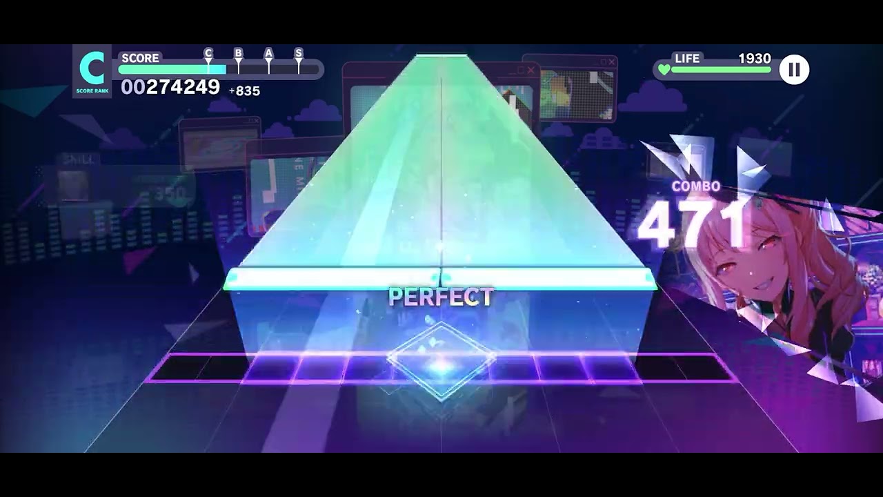 PJSK mobile player tries to play the end of Hatsune Miku