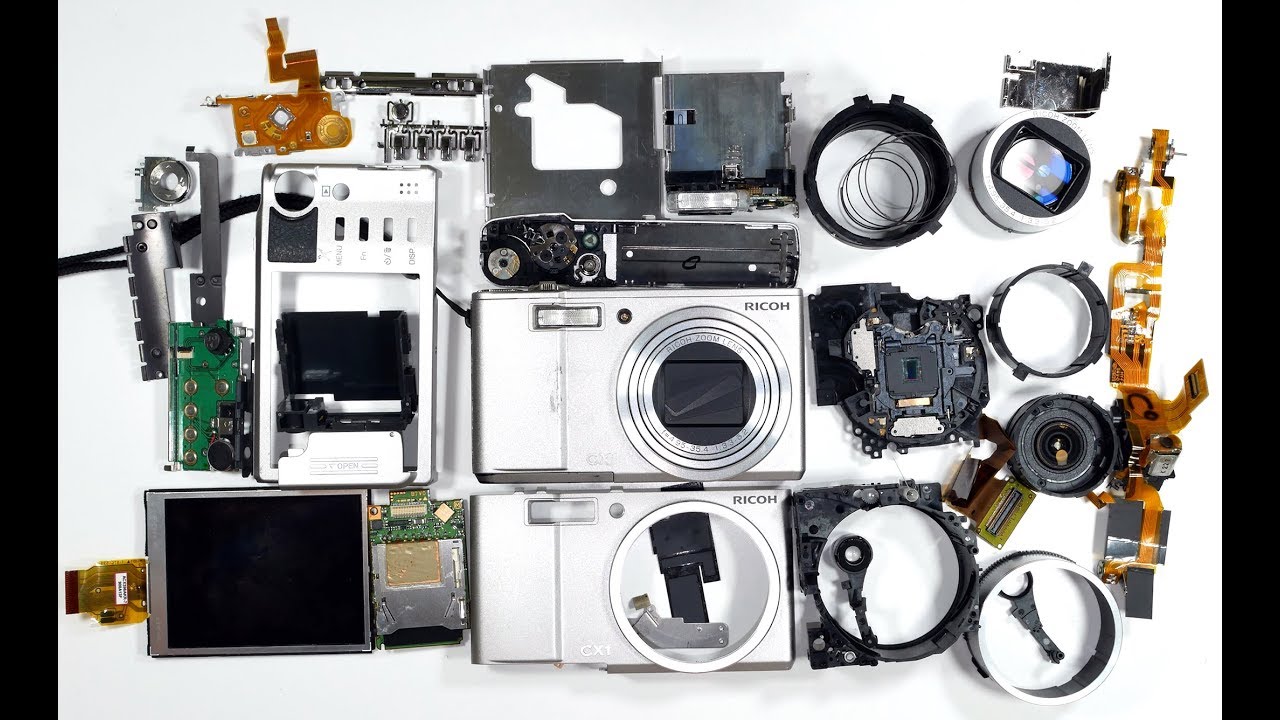 Digital Camera Tear-Down, Ricoh CX-1 (4K)