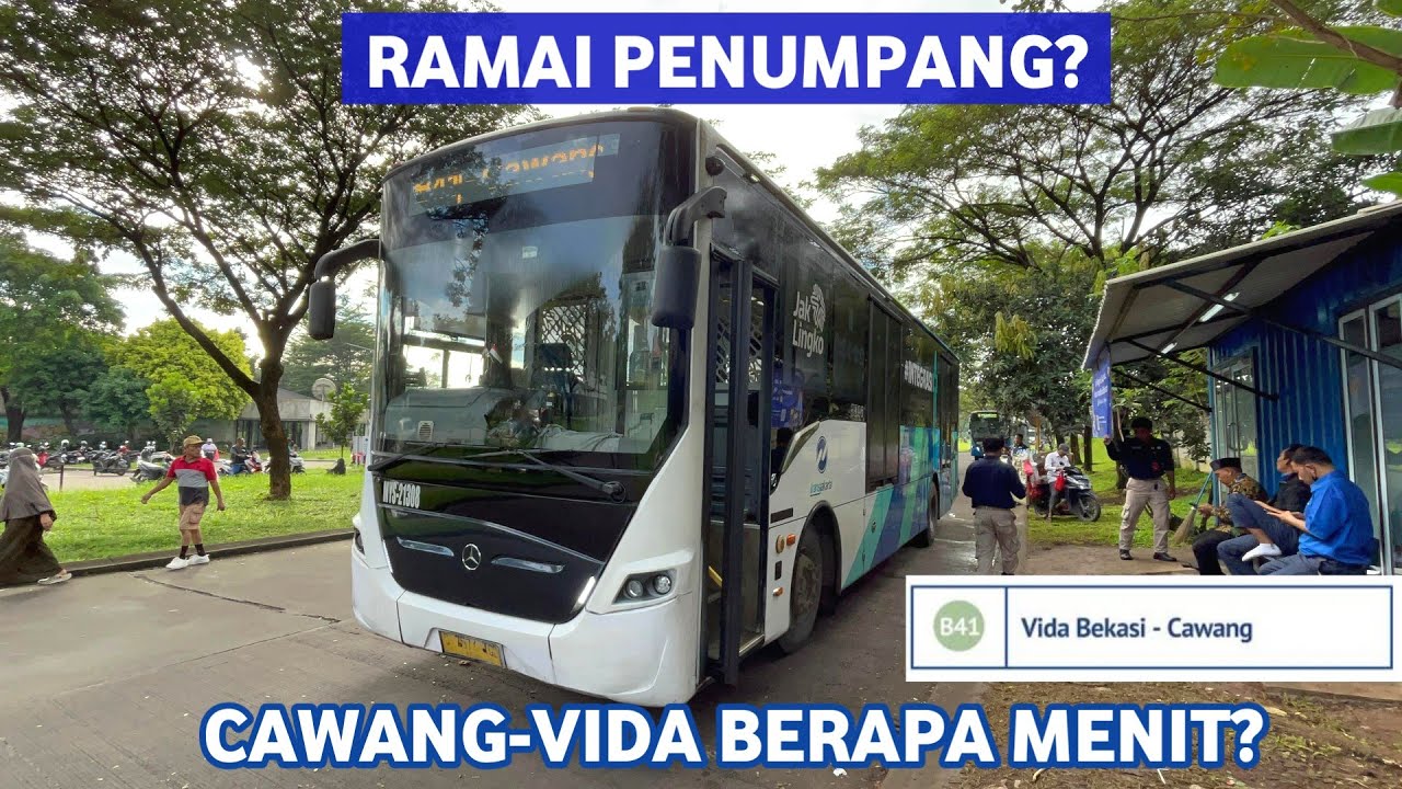 Mencoba Rute Baru Bus Trans Jabodetabek Koridor B41 Dari Cawang Sentral Menuju Vida Bekasi