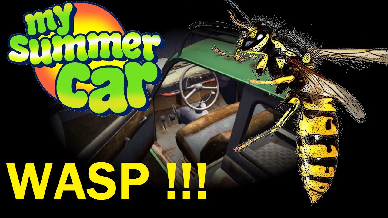 My Summer Car ОСИННОЕ ГНЕЗДО В  МАШИНЕ