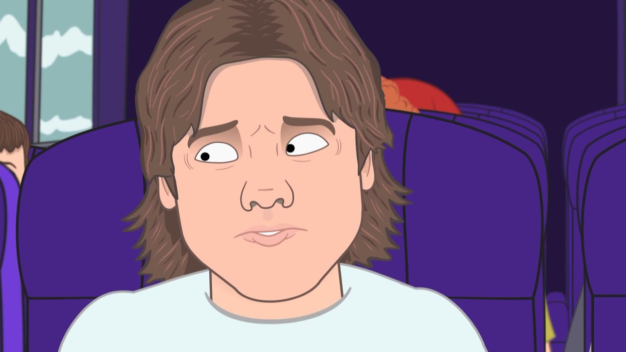 Theo's Bus Trip Moment - JRE Toons