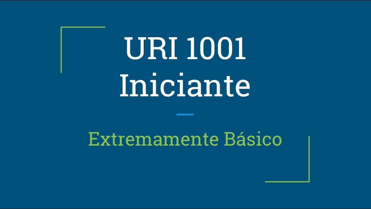 URI1001 - Python
