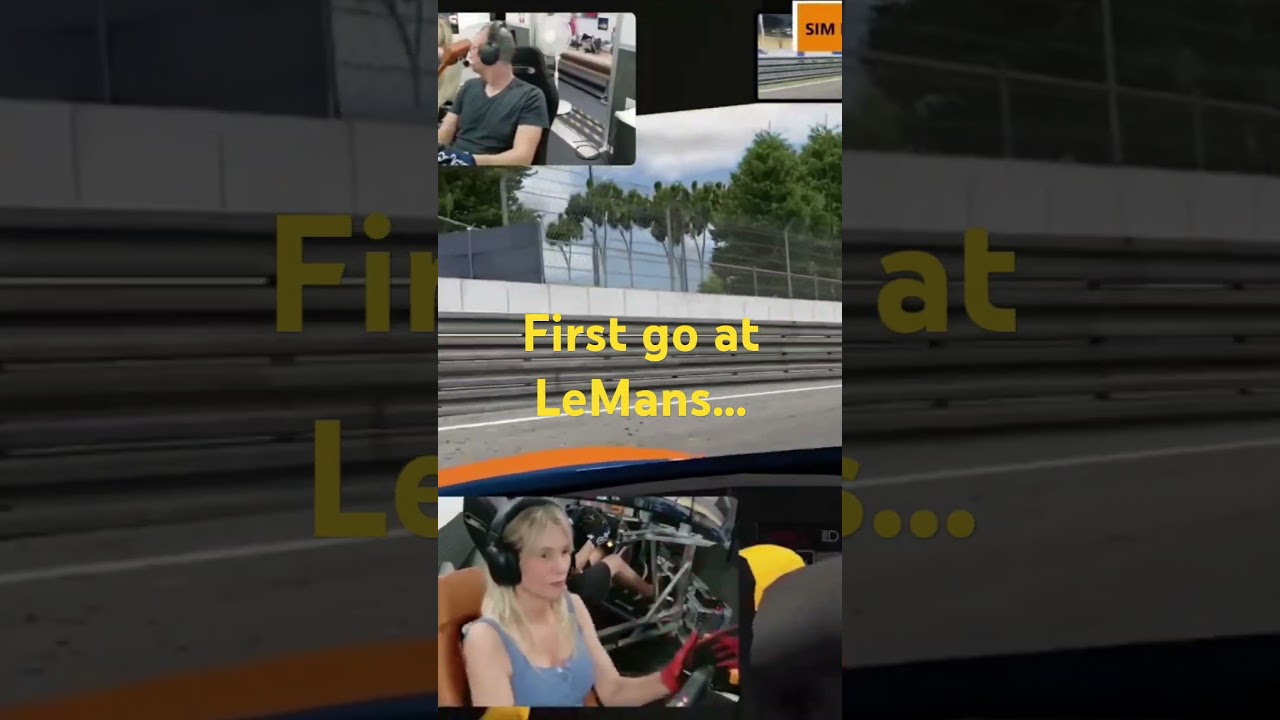 A first race start experience in IRacing at LeMans for the first time. 