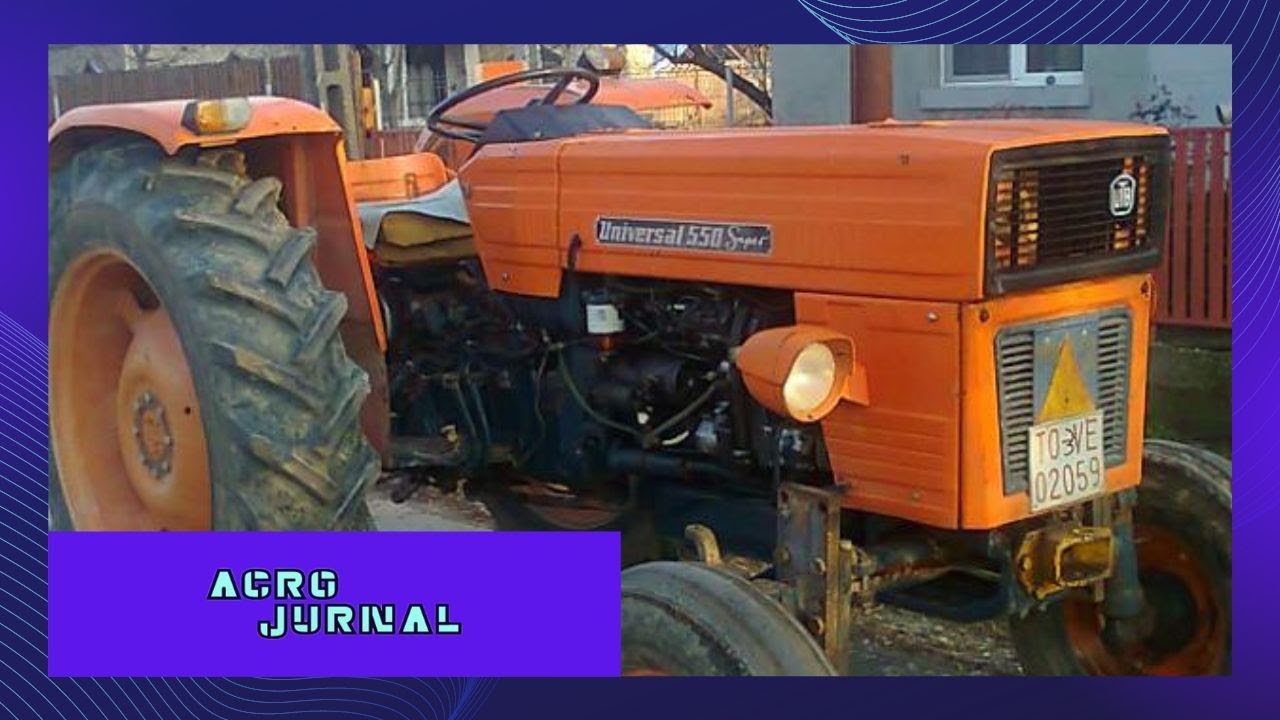 Bătrânul tractor U445, modernizat: acesta a fost atracția târgului Agriplanta #digi24