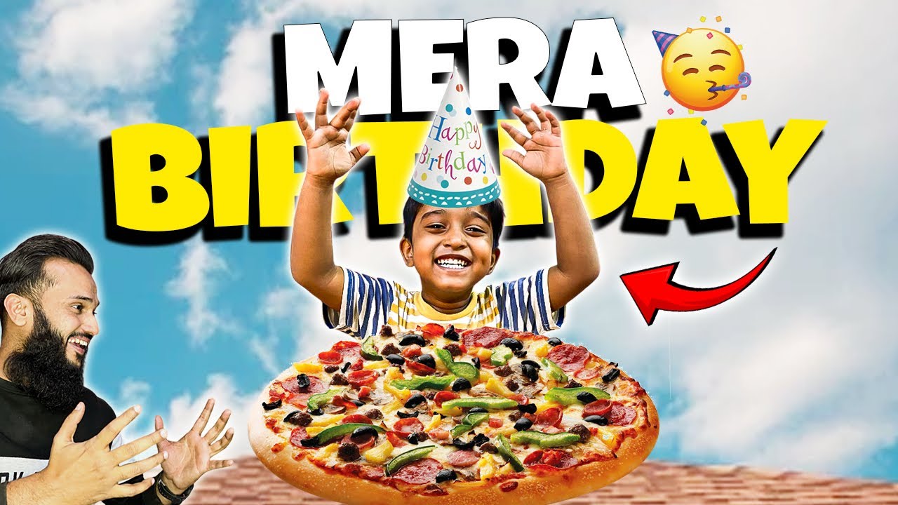 Hasan ki Birthday per Pizza Order kardiaa 🥳 Fahad Bhai Official