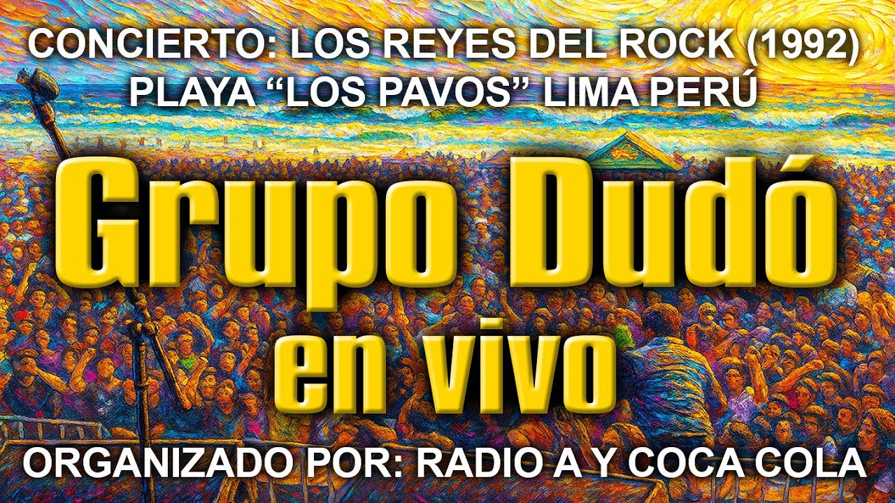 Grupo Dudó en la Playa Los Pavos (1992)
