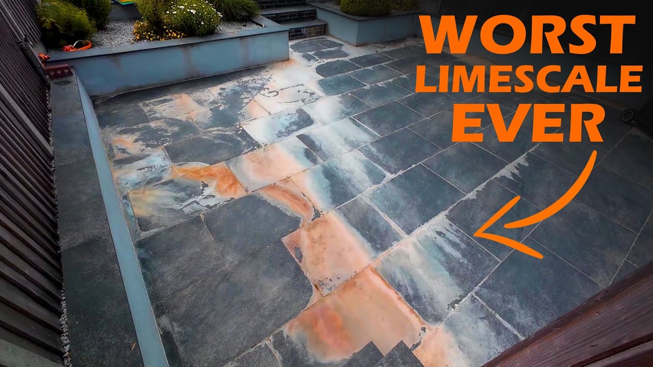 Attempting to Clean this Salt-Damaged Patio