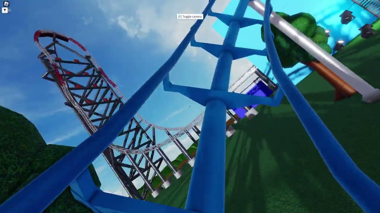 Classic Corkscrew Coaster.  Inspired From Corkscrew - Cedar Point - RIDE POV - Theme Park Tycoon 2