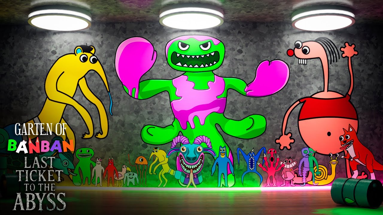 Garten of Banban 9 - ALL NEW BOSSES + SECRET ENDING (Gameplay #84)
