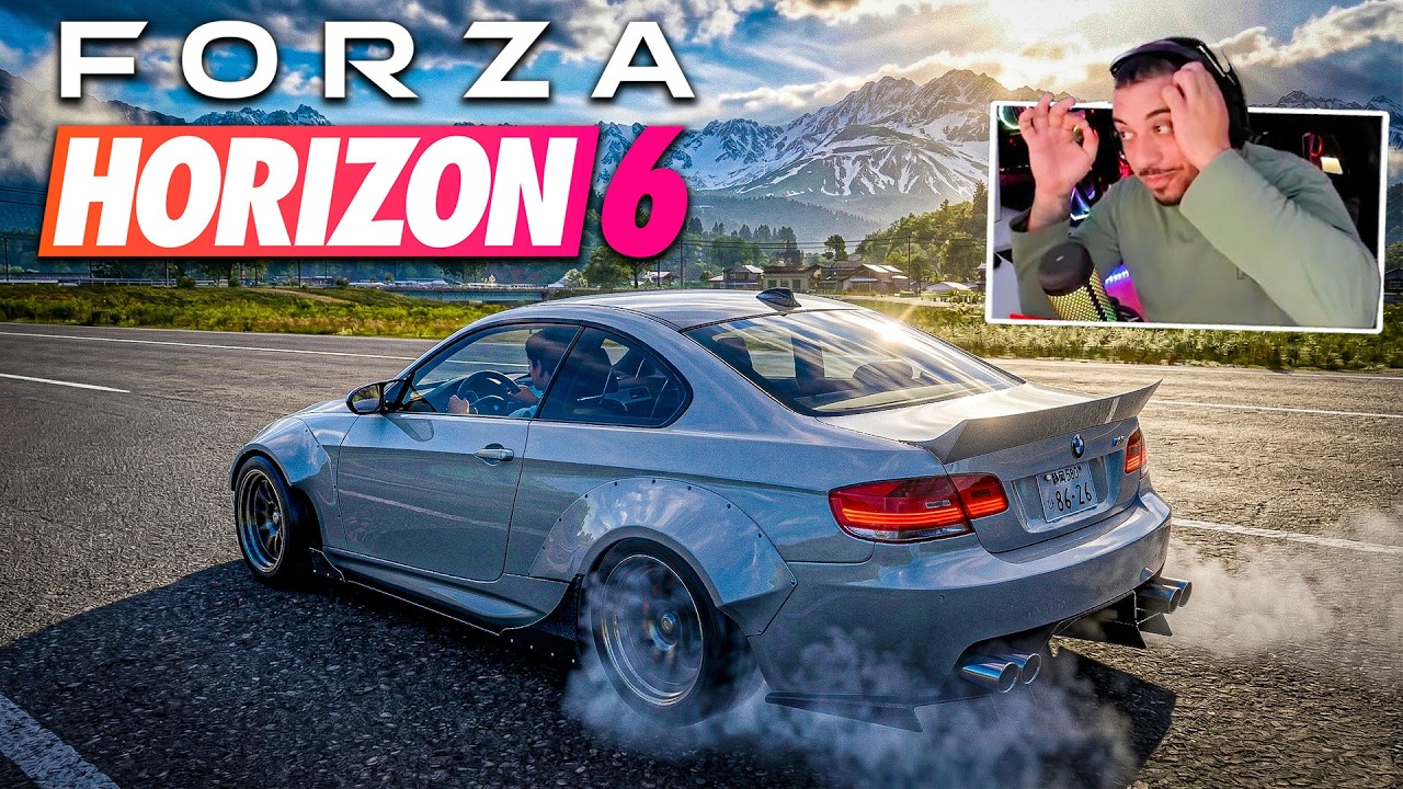 FORZA HORIZON 6: TENTEI DESCER A MONTANHA DE BMW M3 NO DRIFT&hellip; DEU RUIM!?