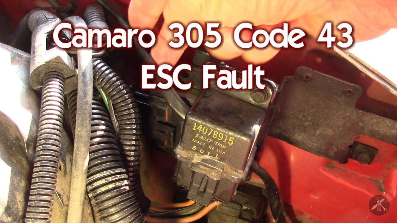 GM OBD1 Code 43 ESC Fault with Electronic Spark Module