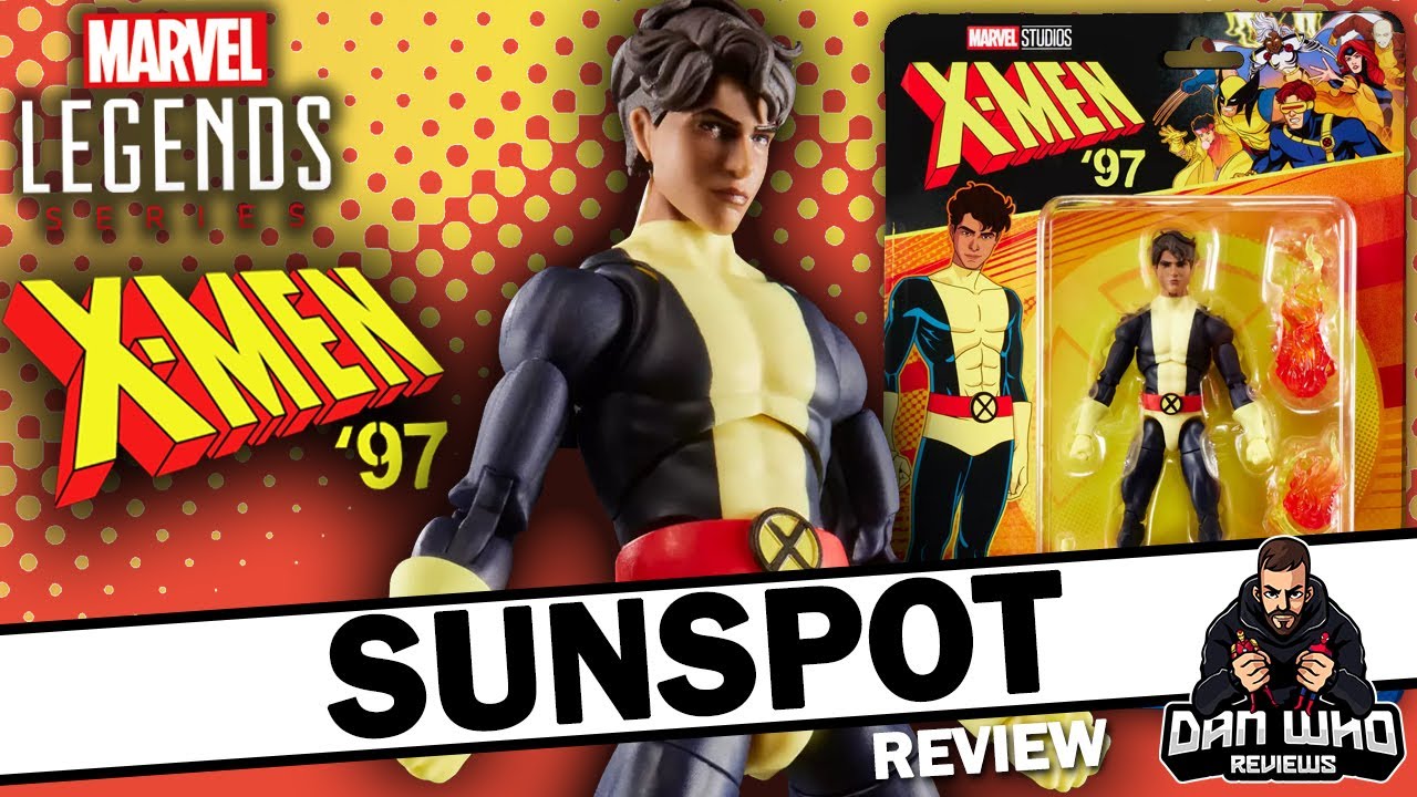 Marvel Legends X-Men 97 Sunspot Wave 3 Review