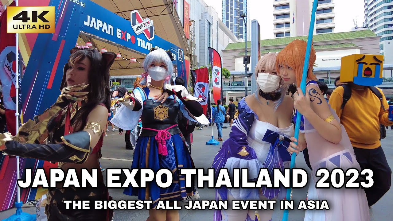 [4K] JAPAN EXPO THAILAND 2023 @ Central World Bangkok