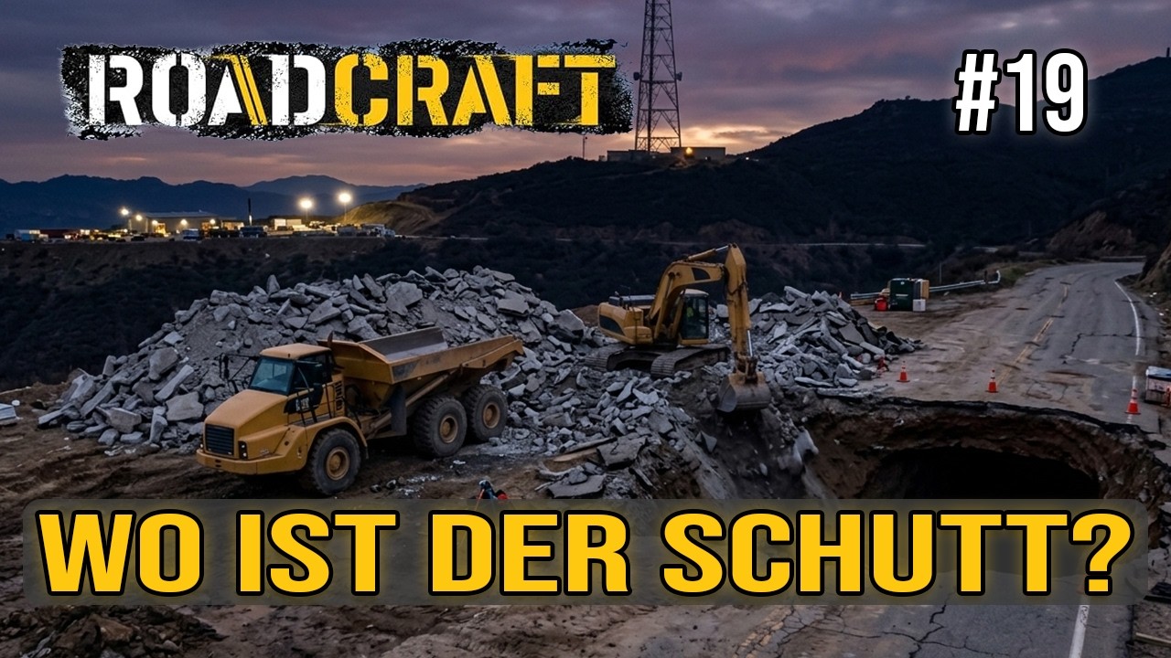 WAS IST SCHUTT? 🤔 Endlich ist das Loch weg! | Roadcraft #19